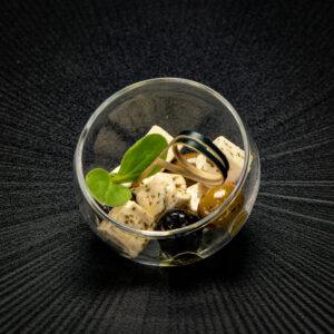 Feta-Oliven-Gläschen