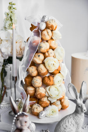 Profiterole-Pyramide „Fleur“