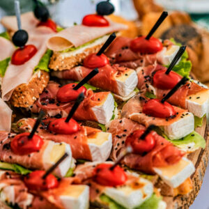 Appetithappen mit Camembert