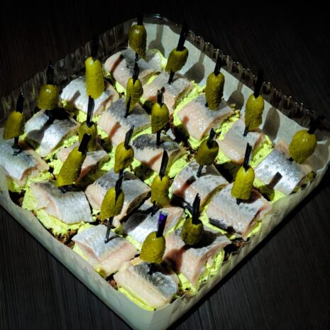 Appetithappen mit Hering