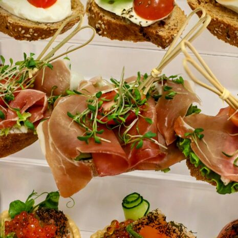 Appetithappen mit Prosciutto