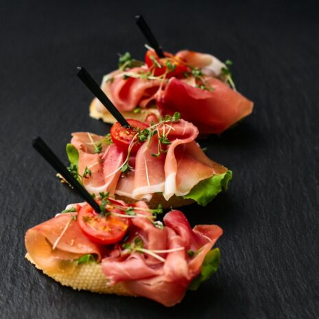 Appetithappen mit Prosciutto