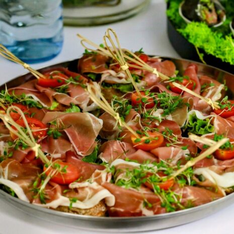 Appetithappen mit Prosciutto