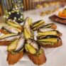 Appetithappen mit Sprotten