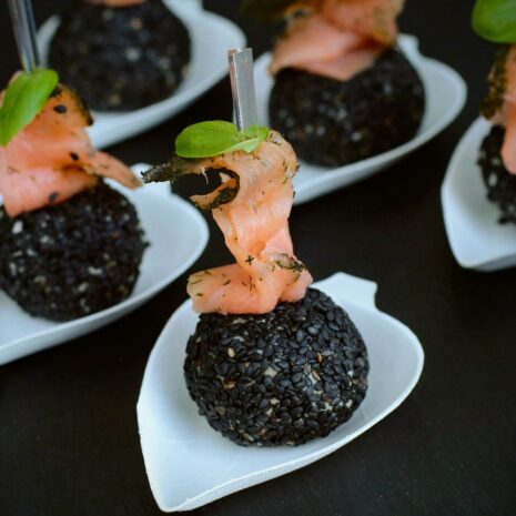 Ballon mit Lachs Ballon mit Lachs