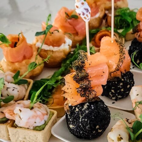 Ballon mit Lachs Ballon mit Lachs