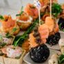 Ballon mit Lachs