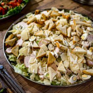 Caesar Salad · Plateau-Servierung