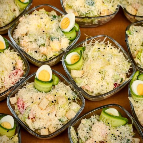 Caesar Salad · Portioniert