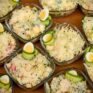 Cäsar-Salat mit Garnelen