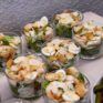 Cäsar-Salat mit Garnelen