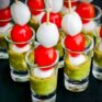 Caprese-Spieß mit Mini-Mozzarella