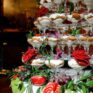 Dessertpyramide im Glas (betreut mit Servicepersonal)