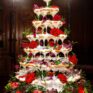 Dessertpyramide im Glas (betreut mit Servicepersonal)