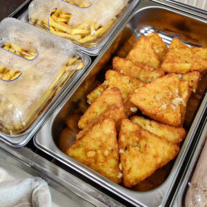 Erdäpfelkroketten
