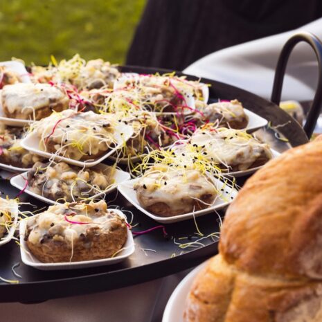 Gefüllter Champignon Gefüllter Champignon
