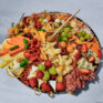 Gemischte Käse- und Wurstplatte