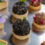 Käsebällchen mit schwarzem Sesam (1)