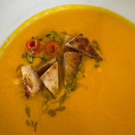 Karottencremesuppe