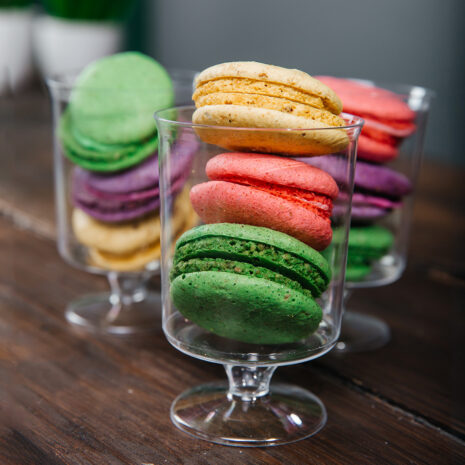 Macarons-im-Glas Macarons im Glas