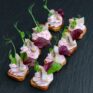 Mini-Crostini mit Hering