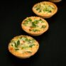 Mini-Quiche mit Lachs und Brokkoli