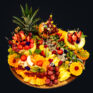 Obstplatte Paradies