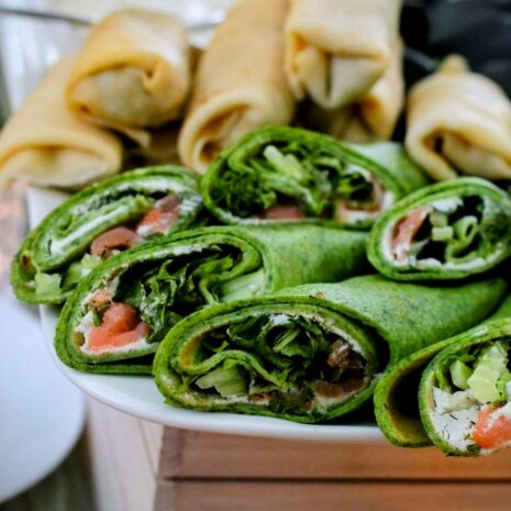 Palatschinke mit Lachs Palatschinke mit Lachs