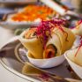 Palatschinke mit Lachs