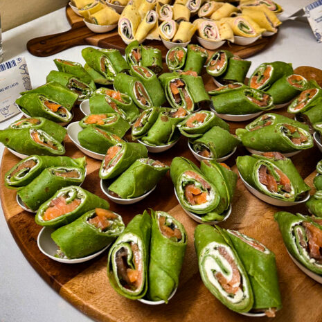 Palatschinke mit Lachs2 Palatschinke mit Lachs