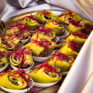 Palatschinke mit Lachs