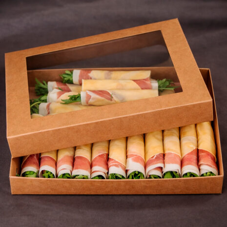 Palatschinke mit Prosciutto