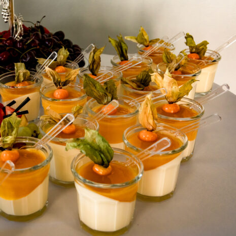 Panna Cotta mit Mango Panna Cotta mit Mango