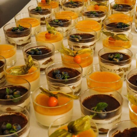 Panna Cotta mit Mango (2) Panna Cotta mit Mango