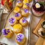 Profiterole mit Passionsfruchtkaviar