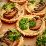 Quiche mit Champignons