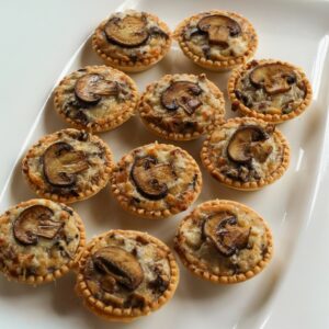 Quiche mit Champignons