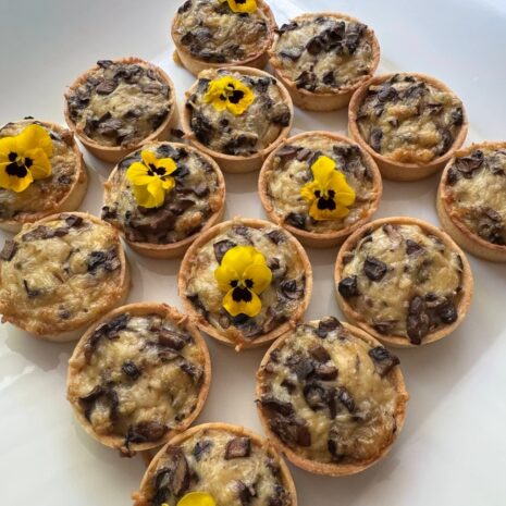 Quiche mit Champignons Quiche mit Champignons