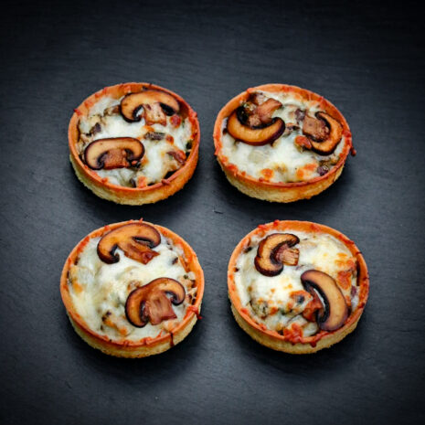 Quiche mit Champignons und Spinat3 Quiche mit Champignons und Spinat3