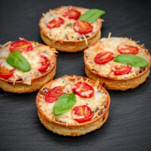 Quiche mit Hähnchen und Ananas
