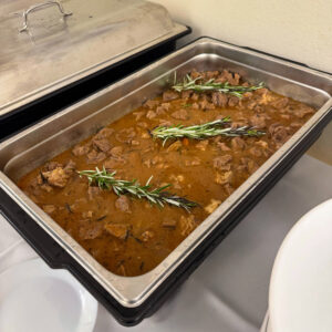 Saftiges Rindsgulasch