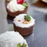 Schokoladen-Tartelette mit Kokoscreme (2)