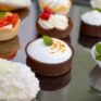 Schokoladen-Tartelette mit Vanillecreme brûlée (2)