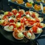 Spieß mit Melone