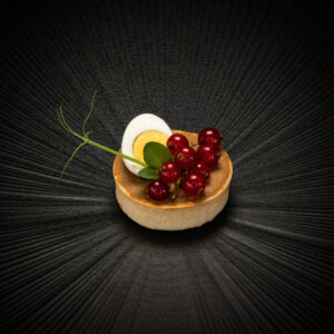 Tartelette Mousse aus Hühnerleber