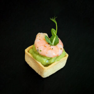Tartelette mit Avocado