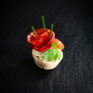 Tartelette mit Chorizo