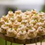 Tartelette mit Garnele
