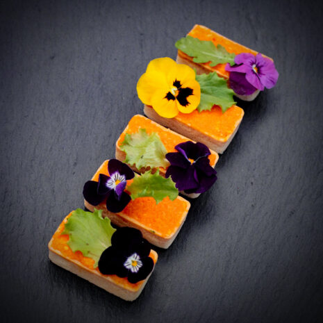Tartelette mit Karotte
