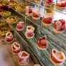 Tartelette mit Melone